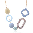 Cristine statement nyaklánc kékes