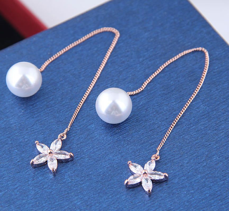 Mailys női fülbevaló rosegold