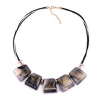 Donna-marie statement nyaklánc fekete