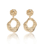 Donnie fülbevaló gold