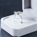 Elena gyűrű whitegold