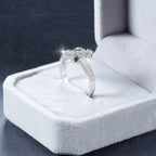 Elena gyűrű whitegold