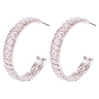 Emilia fülbevaló whitegold