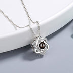 Fausta nyaklánc whitegold