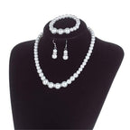 Sonia női gyöngy ékszer szett