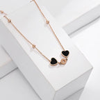 Gavriella titánium nyaklánc rosegold