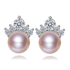 Gyöngyös hercegnő fülbevaló púder szín