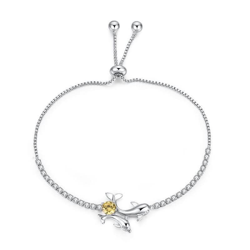 Hafsa női karkötő whitegold