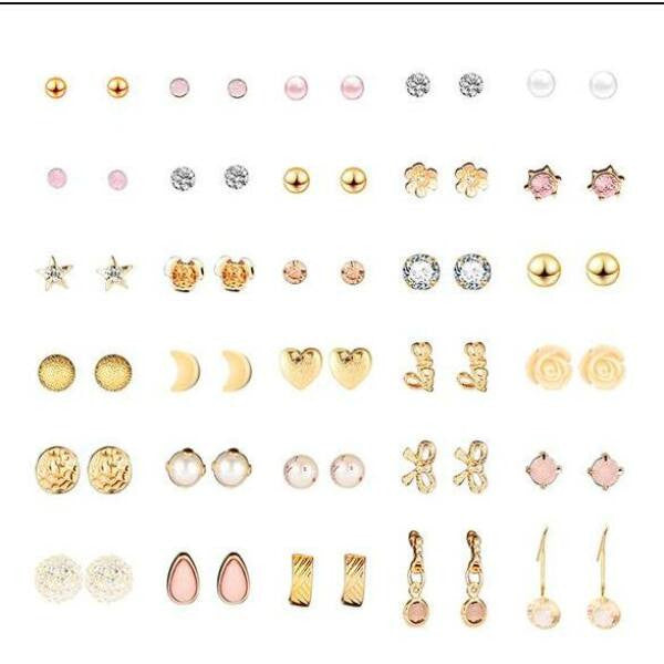 30 darabos fülbevaló szett