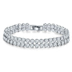 Bertille női karkötő whitegold
