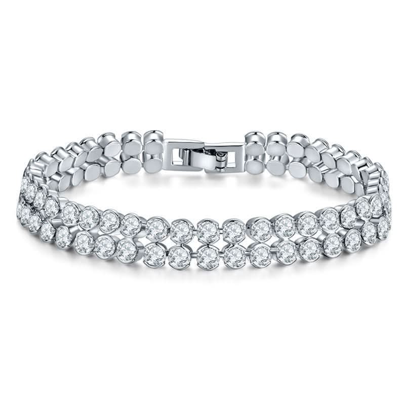 Bertille női karkötő whitegold