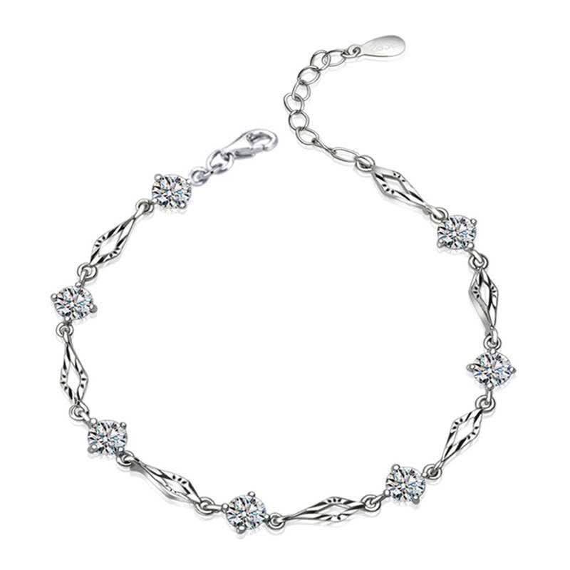 Sidonie női karkötő whitegold