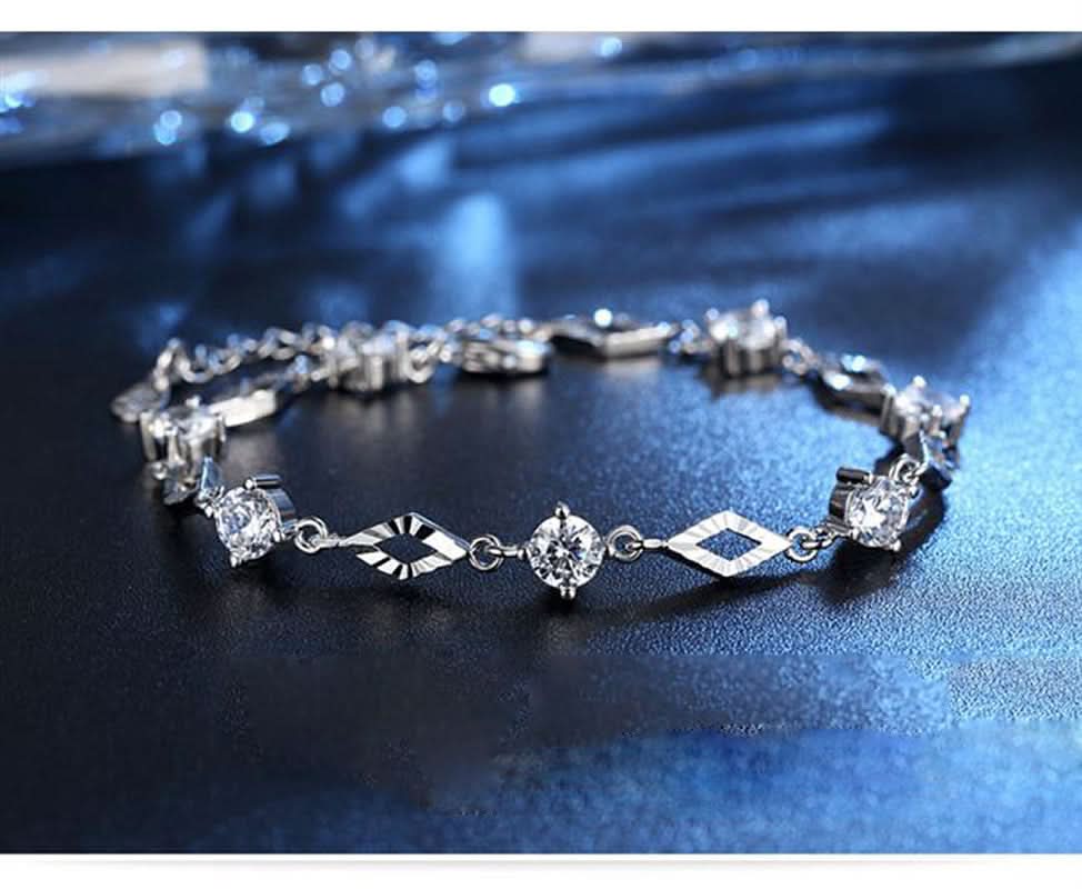 Sidonie női karkötő whitegold