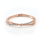 Concepción kristályos masni karkötő rosegold