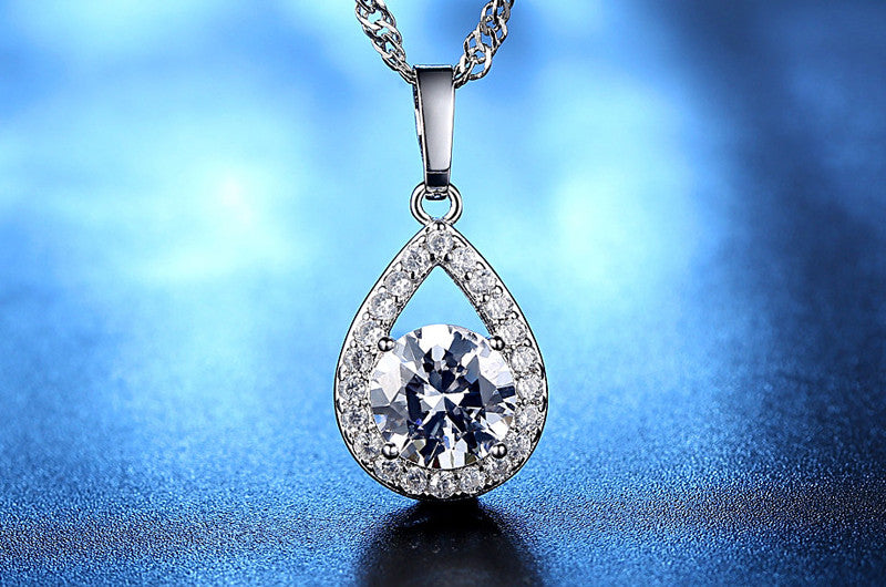 Tina női ékszer szett whitegold