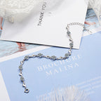 Ela női karkötő whitegold