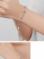 Ela női karkötő whitegold