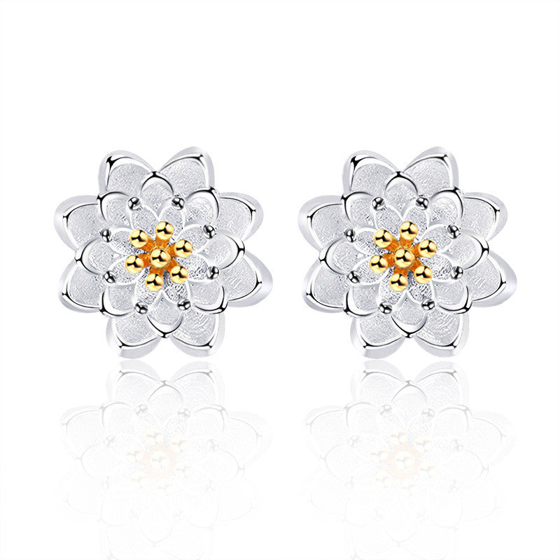 Mia ezüstös női fülbevaló