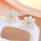 Mia ezüstös női fülbevaló