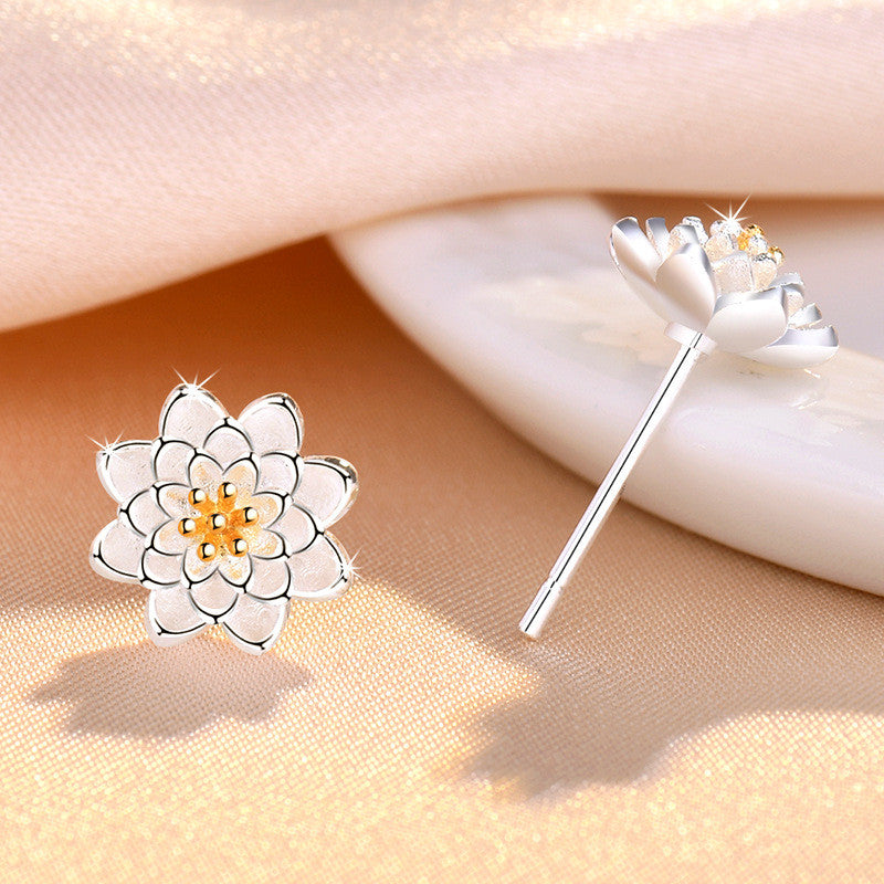 Mia ezüstös női fülbevaló