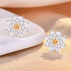 Mia ezüstös női fülbevaló