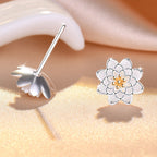 Mia ezüstös női fülbevaló