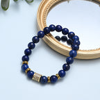 Carolina lapis lazuli ásvány karkötő