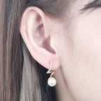 Amelia női fülbevaló whitegold