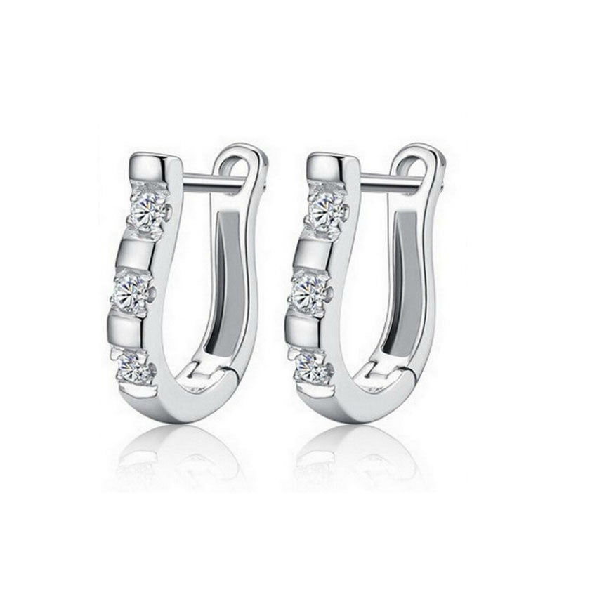 Lara ezüstös női fülbevaló