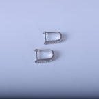 Lara ezüstös női fülbevaló