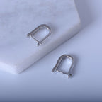 Lara ezüstös női fülbevaló