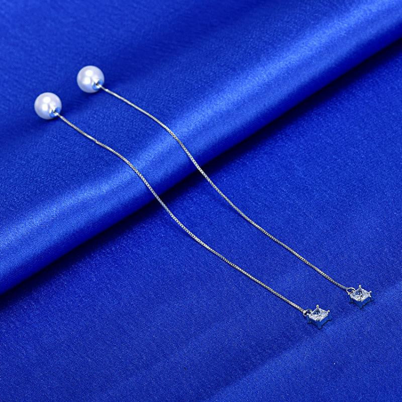 Louisa női fülbevaló whitegold