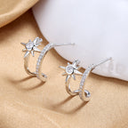 Louanne női fülbevaló whitegold