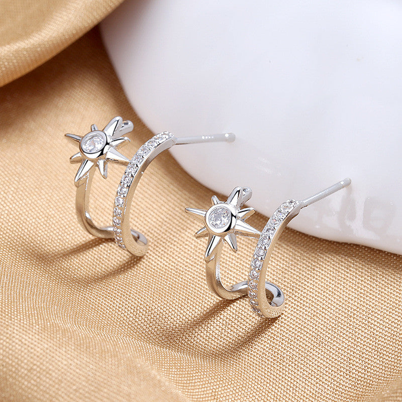 Louanne női fülbevaló whitegold