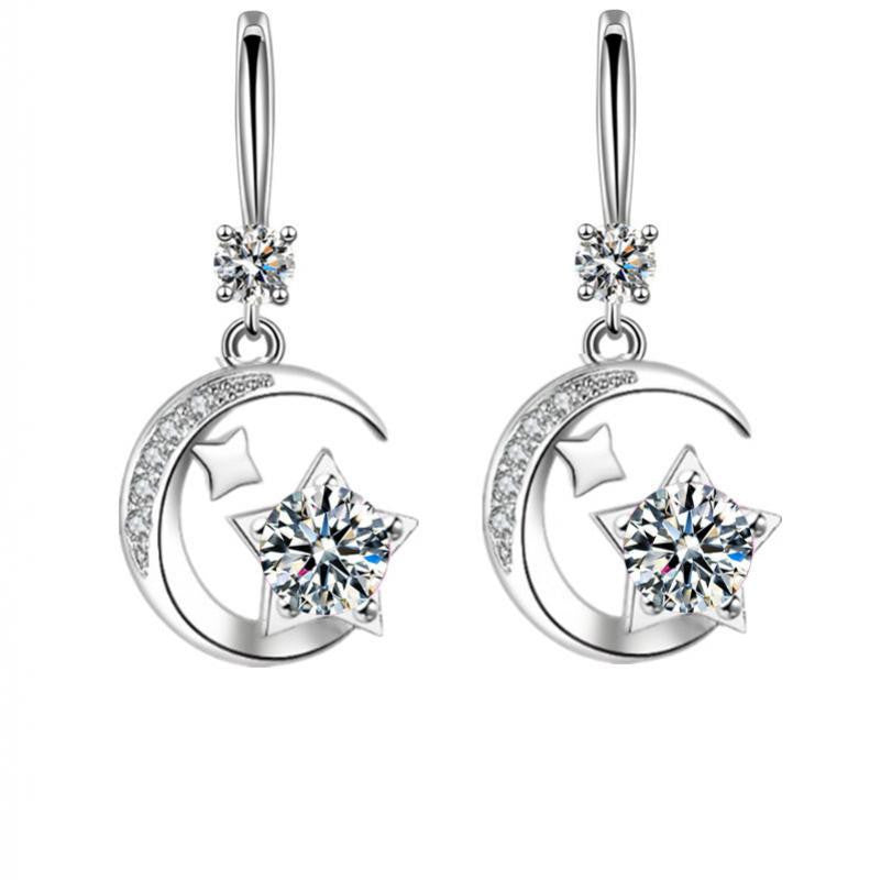 Rania női fülbevaló whitegold