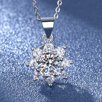 Claudina-Nell hópehely ékszer szett whitegold