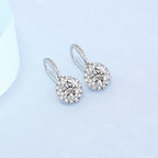 Ana női lógós fülbevaló whitegold