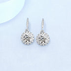 Ana női lógós fülbevaló whitegold