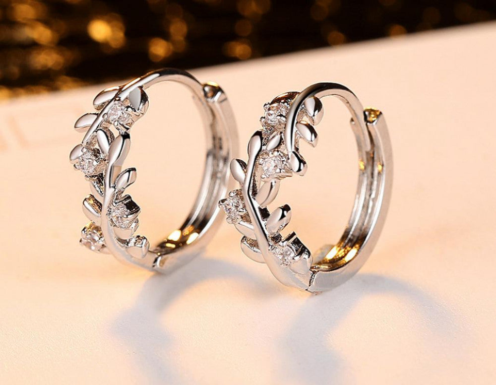 Lalie női fülbevaló whitegold