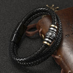 Matteo bőr férfi karkötő