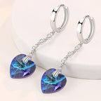 Mariam ezüstös női fülbevaló