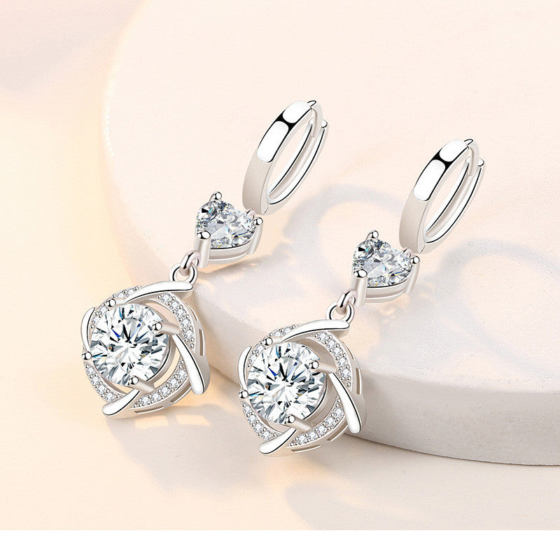 Amira női fülbevaló whitegold