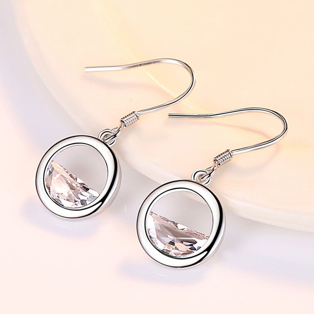 Malak női fülbevaló whitegold