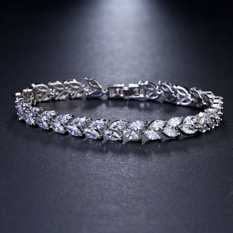 Naia női karkötő whitegold