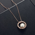 Janelle női ékszer szett rosegold