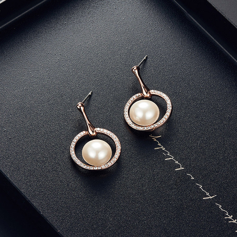 Smoon Lumea gyöngyös ékszer szett rosegold