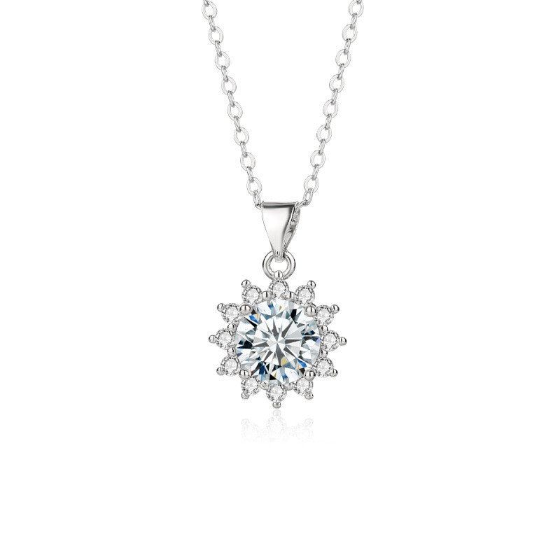 Nisa női nyaklánc whitegold