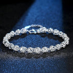 Valentina ezüstös női karkötő