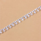 Smoon csüngő kristályok bokalánc