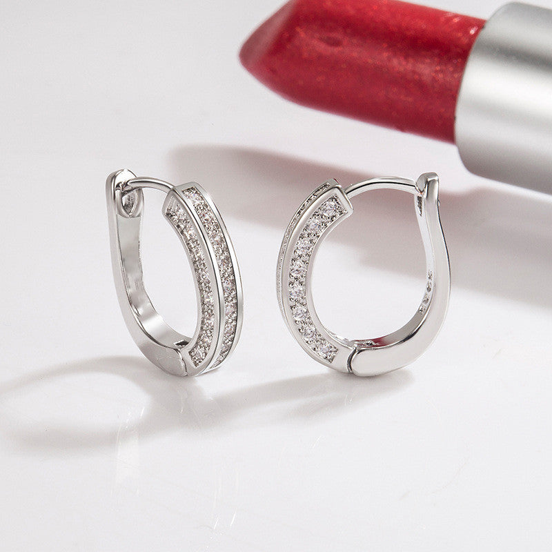 Vany fülbevaló whitegold